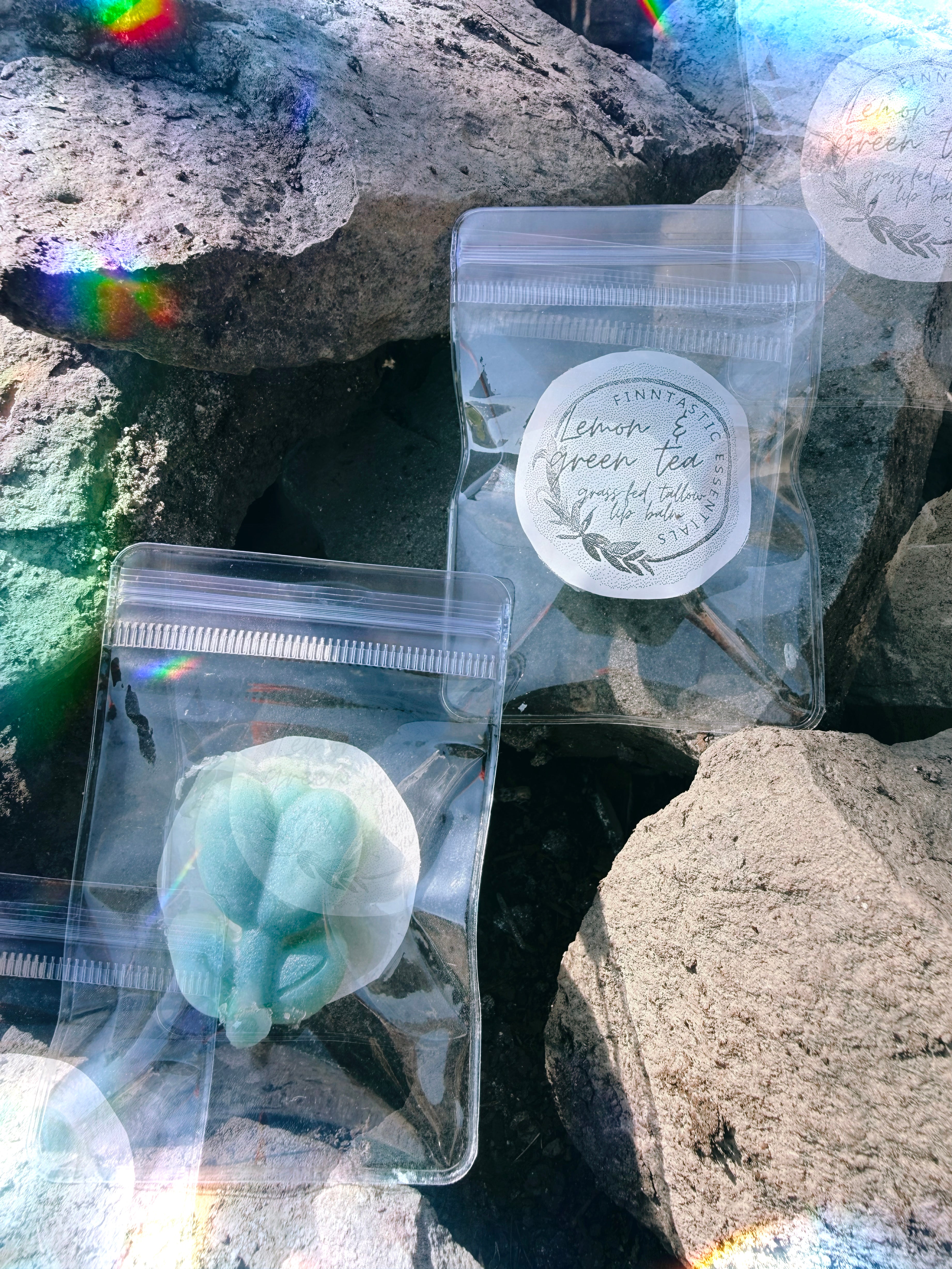 Lemon & green tea lip balm