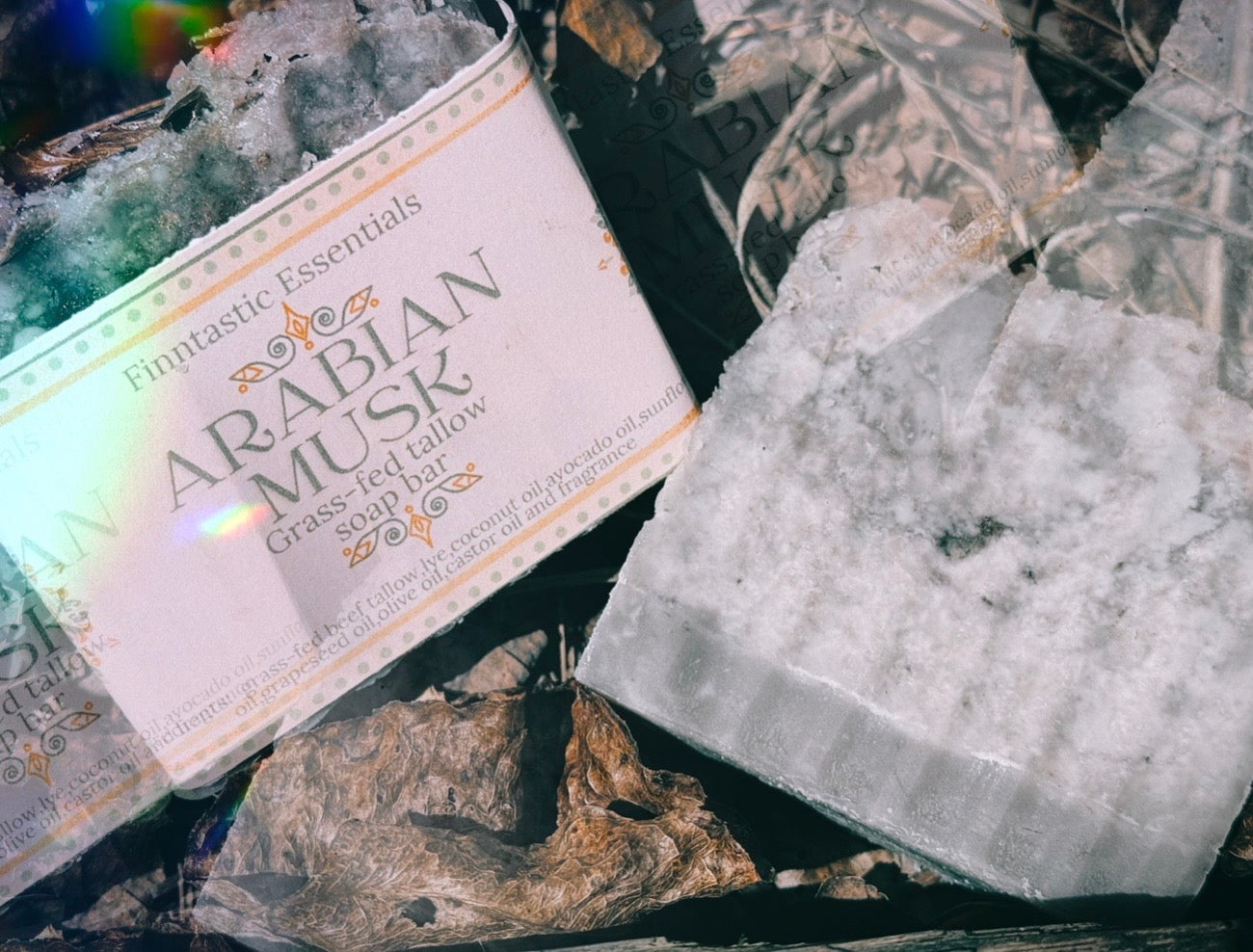 Arabian musk soap bar
