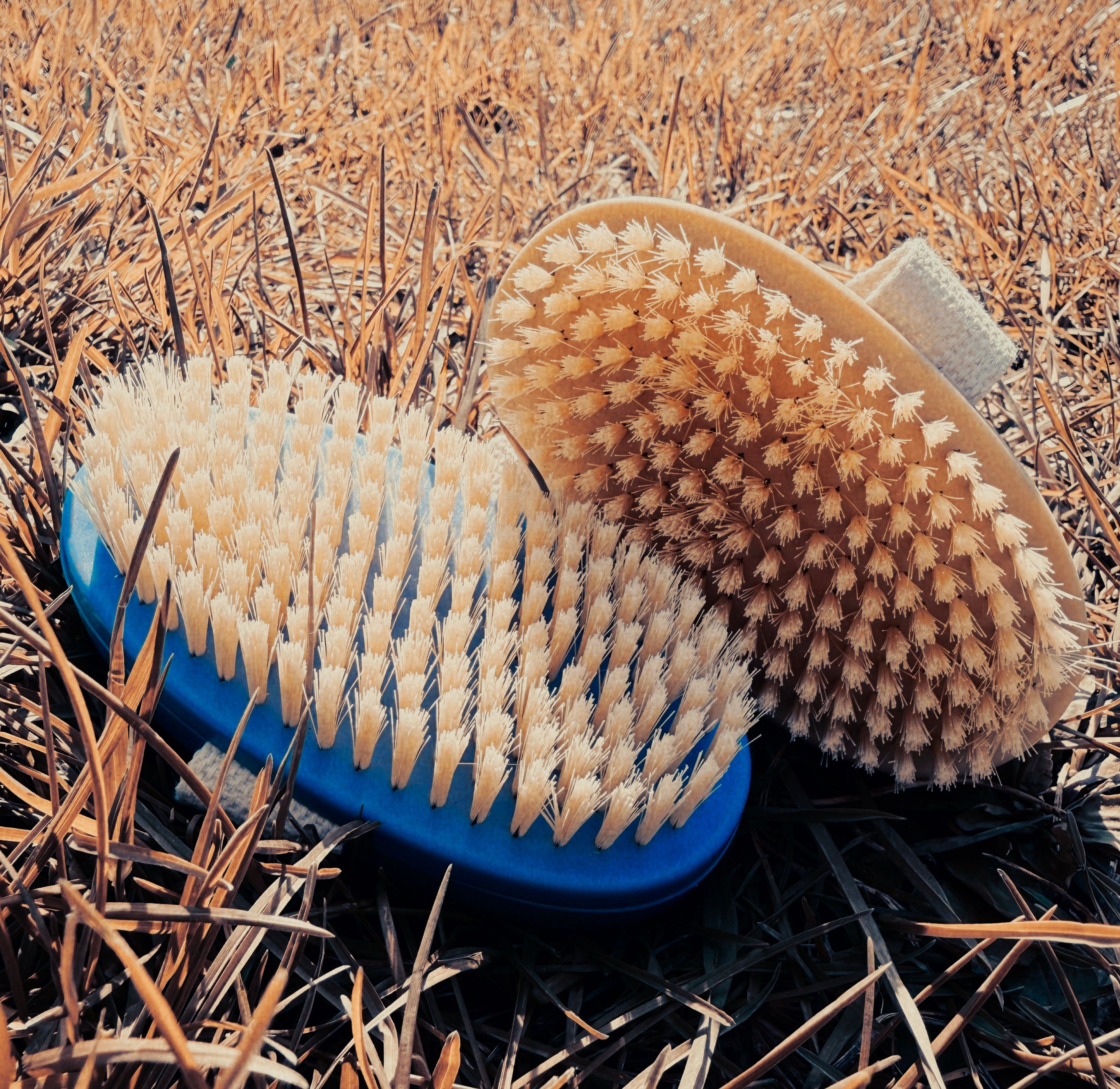 Body exfoliating brush