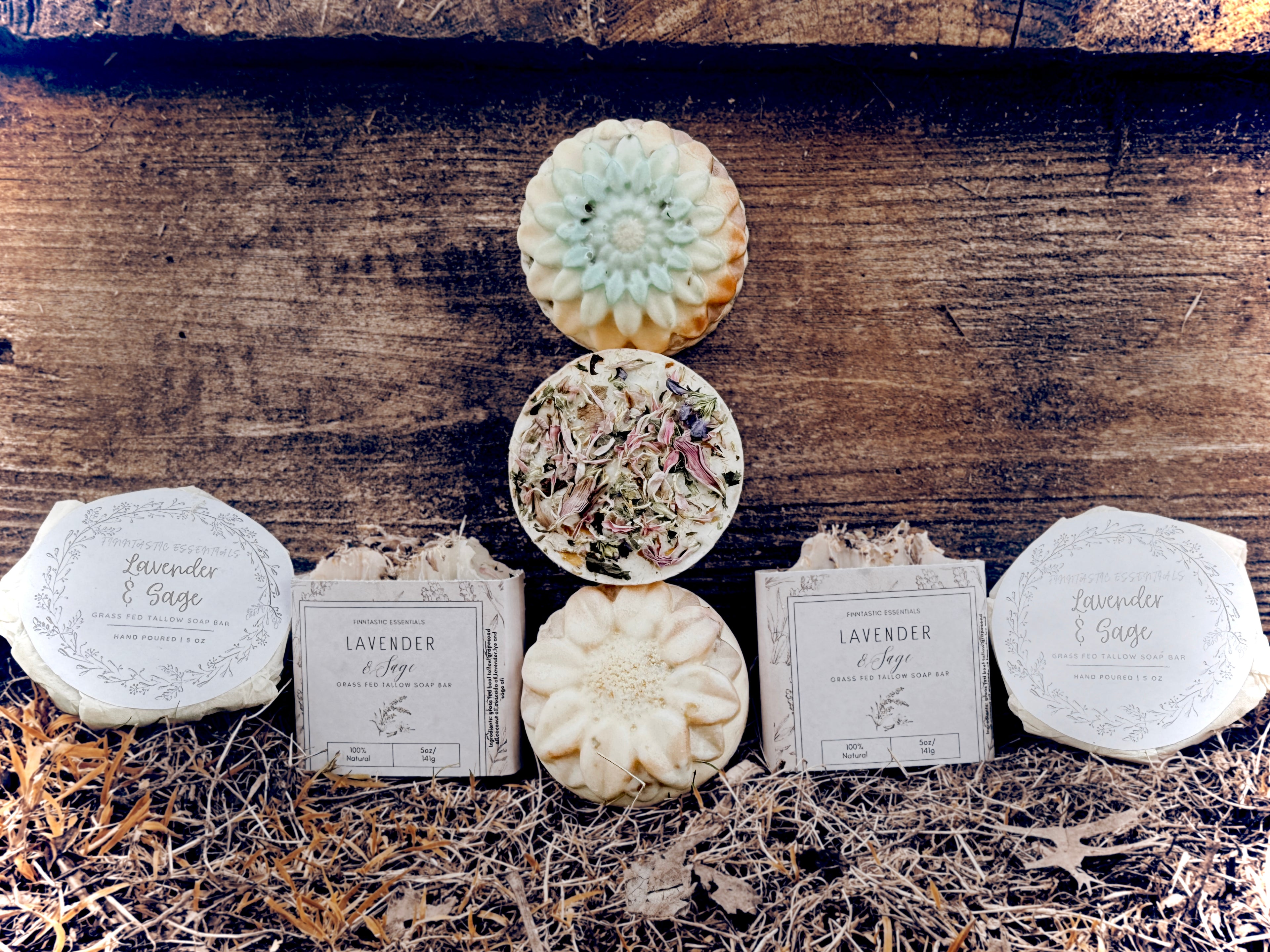 Lavender and Sage soap bar