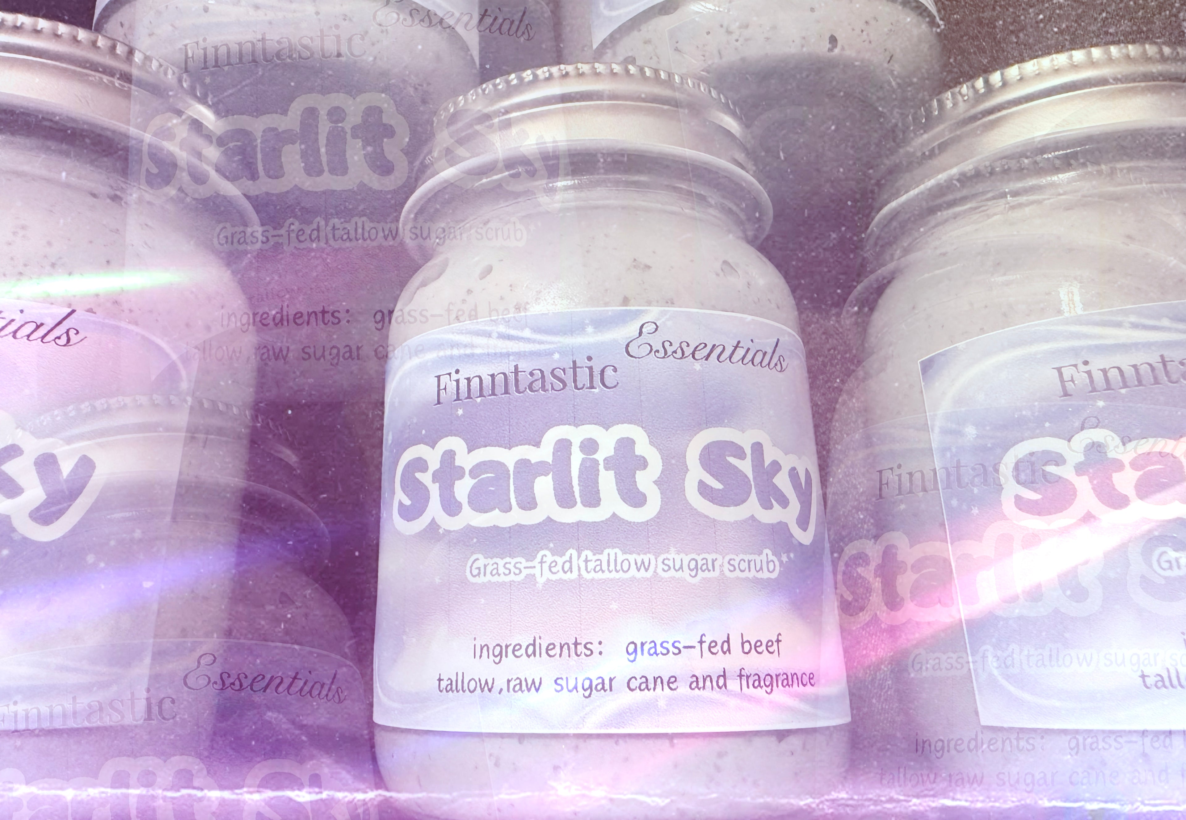 Starlit sky sugar scrub
